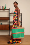 King Louie beachy bag puglia amber green 09009-289