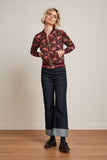 King Louie bessie jacket shanty cabernet red 09394-622