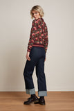 King Louie bessie jacket shanty cabernet red 09394-622