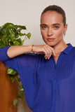 King Louie betta blouse capo bluing 09540-490