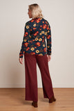 King Louie blouse melody evening blue 09307-445