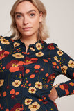 King Louie blouse melody evening blue 09307-445