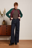 King Louie bomber jacket dazy windsor red 09274-614