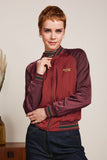King Louie bomber jacket dazy windsor red 09274-614