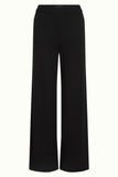 King Louie border palazzo pants milano crepe black 09372-001
