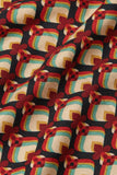 King Louie border palazzo pants valet cabernet red 09301-622