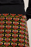 King Louie border skirt sunday evening blue 09345-445
