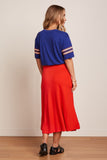 King Louie boxy tee placement print bluing 09720-490