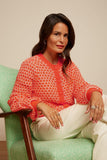 King Louie cardi pop popsicle orange 08758-947