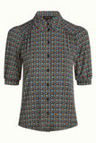King Louie carina blouse sintra bluing 09489-490