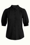 King Louie carina blouse viscose light black 09477-001