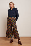 King Louie carina blouse viscose light evening blue 09378-445