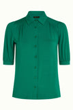 King Louie carina blouse viscose nile green 09477-218