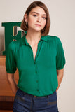 King Louie carina blouse viscose nile green 09477-218