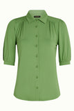King Louie carina blouse viscose shade green 09477-231