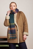 King Louie check scarf pine green 09121-200