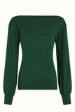 King Louie cybil top cocoon forest green 09160-204