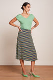 King Louie double V top caprice sprucestone mint 09726-389
