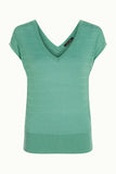 King Louie double V top mateo knit spar green 08801-290