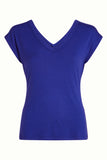 King Louie double v top uni rib bluing 08875-490