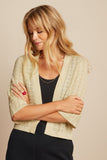 King Louie emily cardi palette cream 08755-072