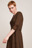 King Louie emmy dress valley cabernet red 09303-622