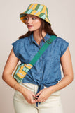 King Louie fanny le stripe yellow cream 09801-881