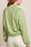 King Louie febe sweater peachy margarite green 09719-397