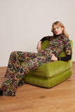 King Louie garbo flare jumpsuit tulsa black 09102-001