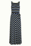 King Louie hazel dress embla stripe zwart 09714-001