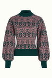 King Louie jeanie top duchess pine green 09051-200