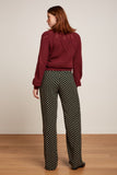 King Louie joanie raglan top orcia cabernet red 09055-622