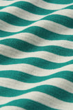 King Louie knot T-Shirt Chopito Stripe ponderosa green 08866-205