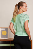 King Louie lyra top marea cameo green