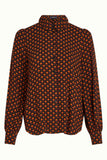 King Louie maisie blouse mayfield beet red 09099-601