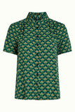 King Louie maisie blouse toulouse dobby black
