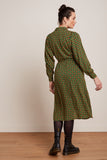 King Louie marisa dress valley peacock green 09198-206
