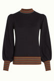 King Louie maya turtle top vida black 09175-001