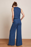 King Louie peppa pants chambray denim blue
