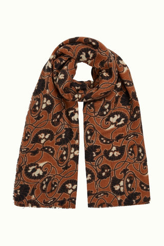 King Louie scarf Cecilla Cognac Orange 08238-900