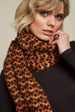 King Louie scarf Quentin Ginger Orange 08242-903