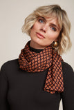 King Louie scarf brash cabernet red 09127-622