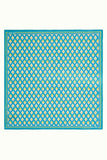 King Louie scarf cotton pebble kayaking green 09687-395