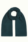 King Louie scarf teddy urban green 09130-216