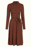 King Louie sheeva dress flaminga black 09258-001