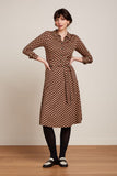 King Louie sheeva dress valet cabernet red 09298-622