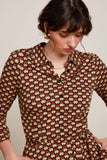 King Louie sheeva dress valet cabernet red 09298-622