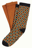 King Louie socks 2-pack brash maple orange 09386-948