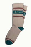 King Louie socks 2-pack logo cream 08970-072