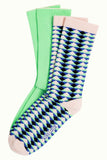 King Louie socks 2-pack mares paradise green 09774-399